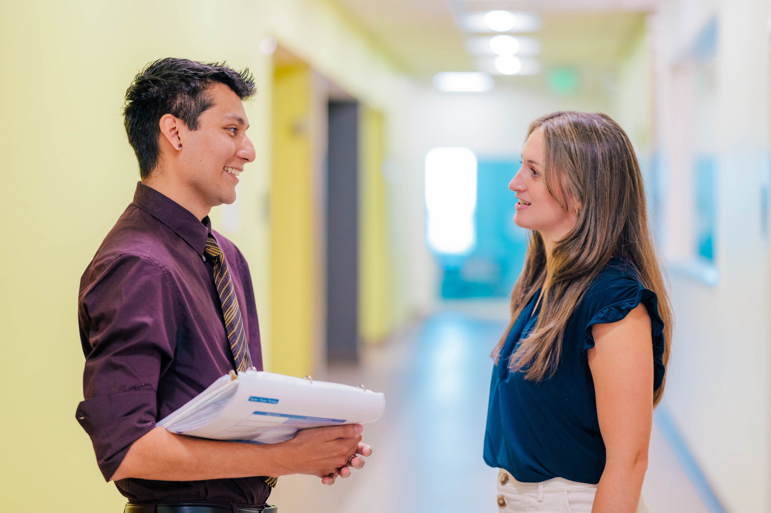 Genetic Counseling students participate in activities as part of the program.